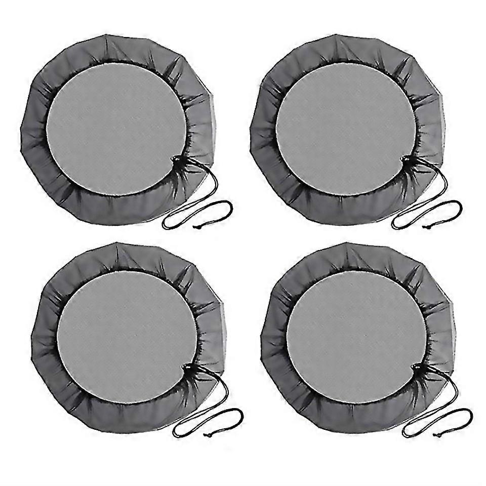 For Mesh Cover For Rain Barrels 4 Pcs Rain Netting Screen With Drawstring For Protecting Fallen Leaf