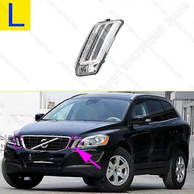 Compatible Front Bumper Parking Daytime Running Light For 2009-2013 VOLVO XC60 Turn Signal Lamp 31290873 31290874
