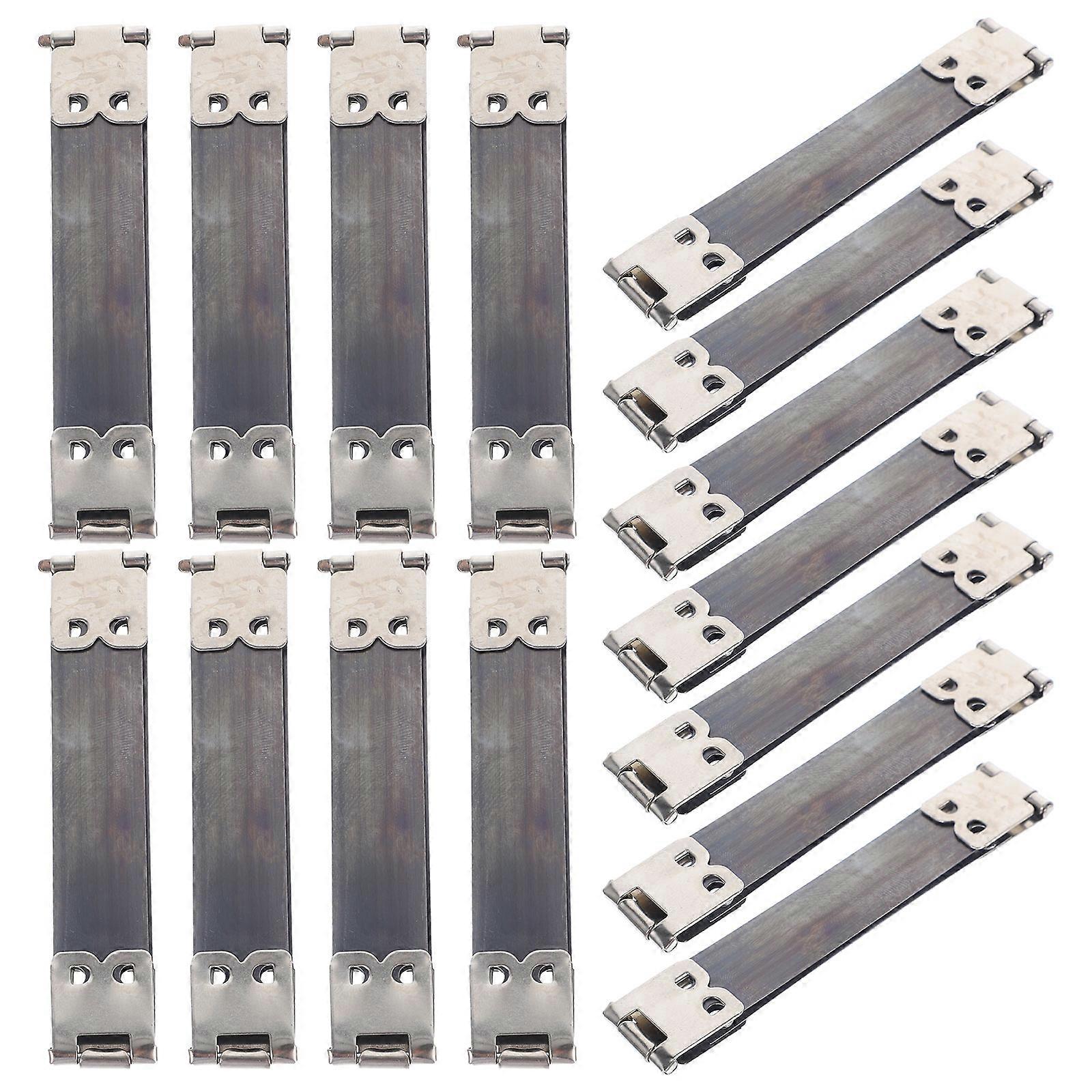 16Pcs Replacement Bag Flex Frame Metal for Handbag Sewing Use