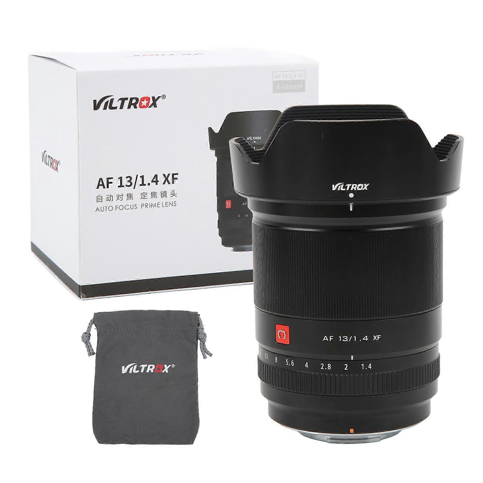 Objectif VILTROX 13 mm F1.4 XF à mise au point automatique, objectif ultra grand angle pour appareils photo Fujifilm XT30 II