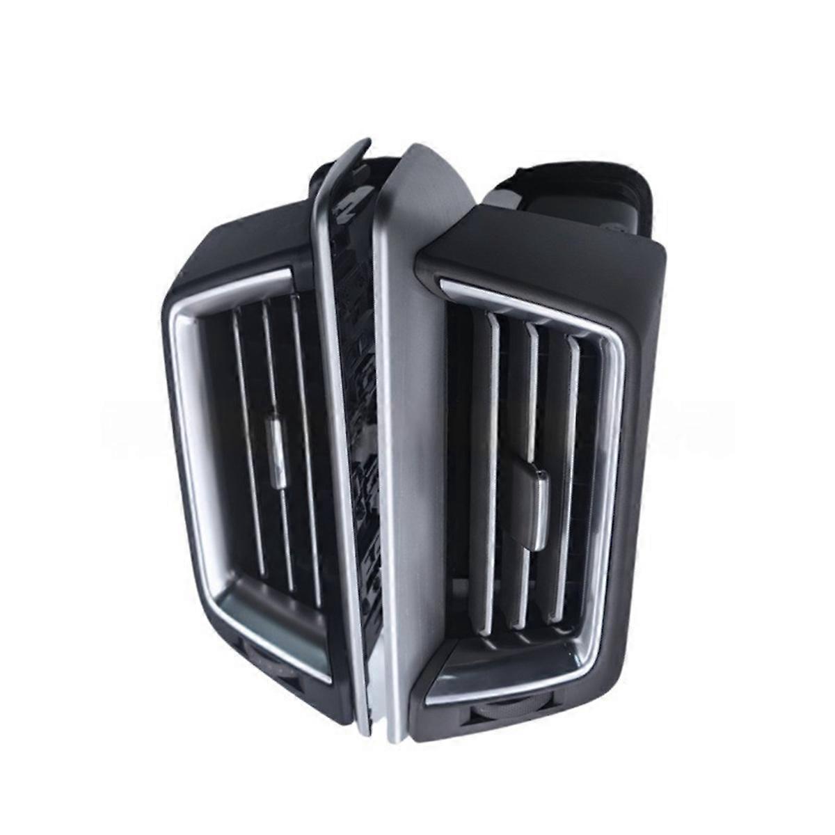 1Pair Front Central Dash Air Conditioning Outlet Chrome for B