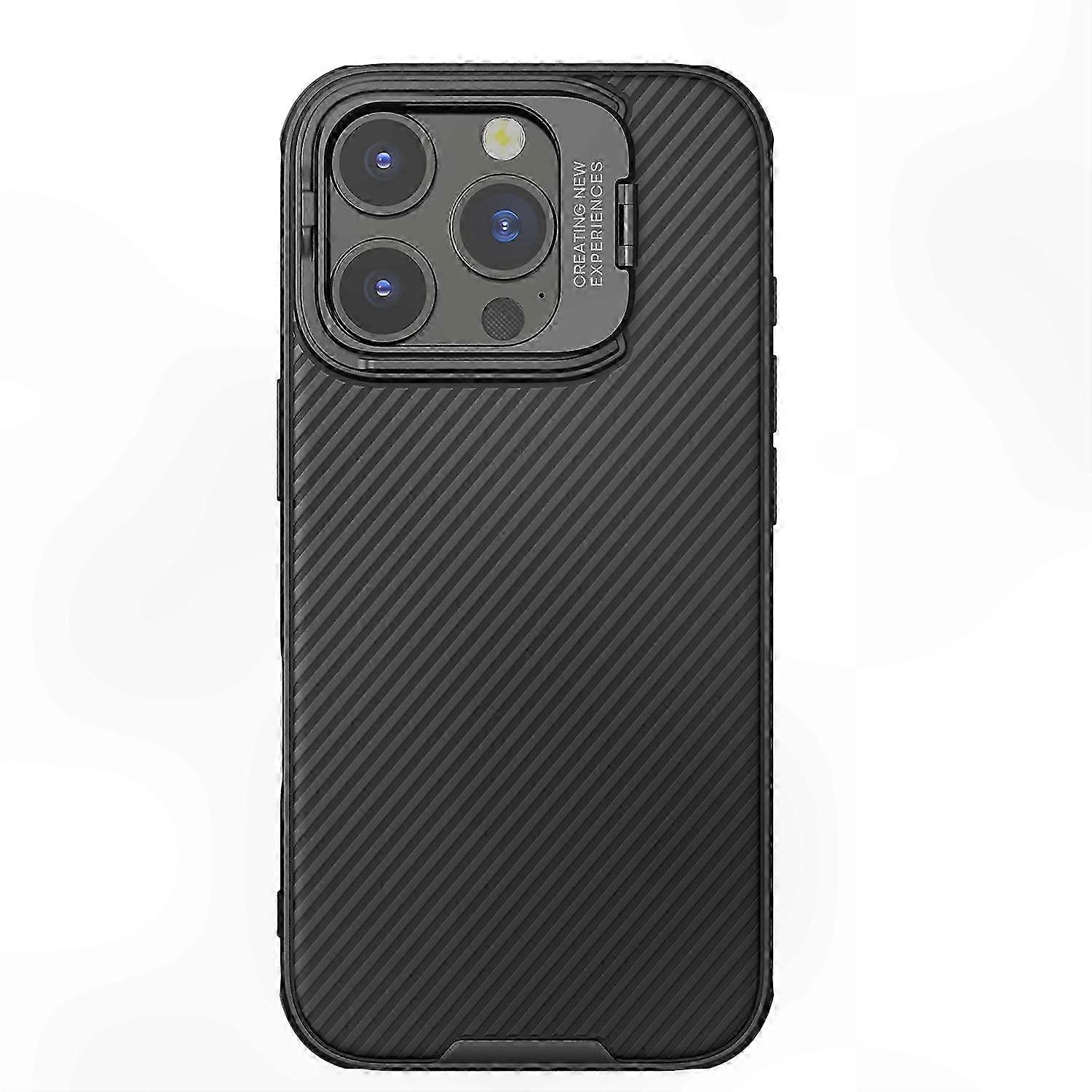 Dual-Layer TPU and PC Case with Lens Frame for 16 Pro Model