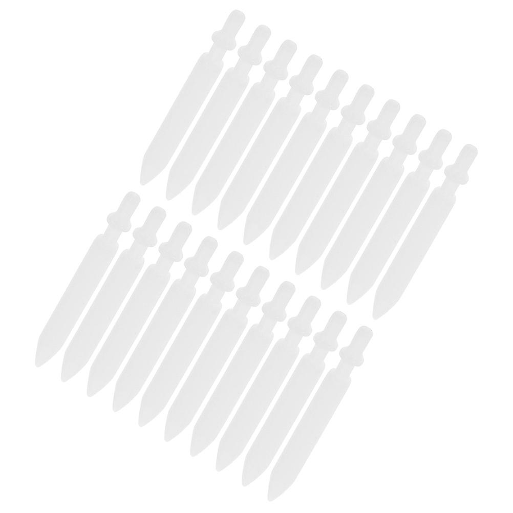 Marker Pen Replacement Nibs for Paint Pens Nylon Tips 200Pcs White