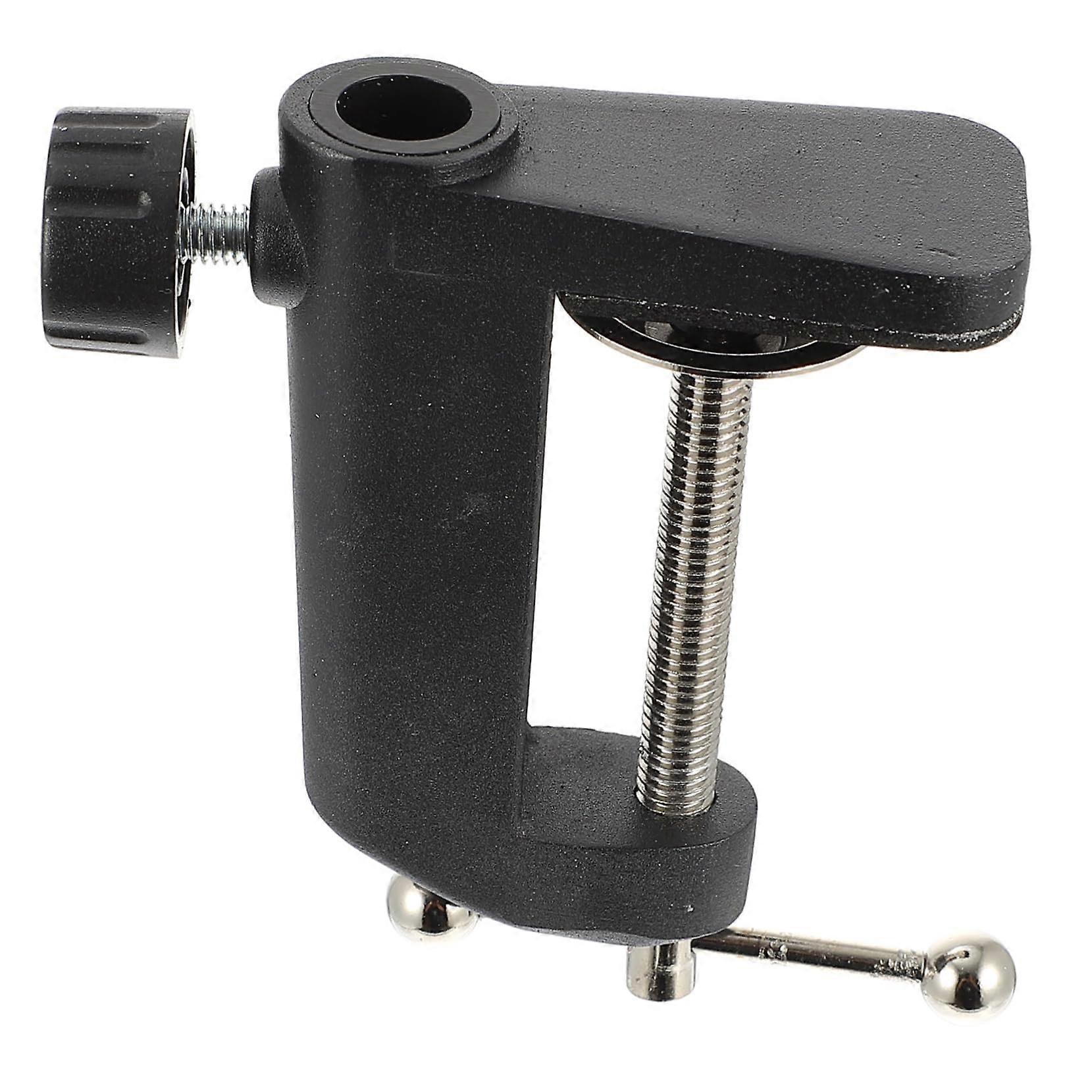 Microphone Bracket Base Clamp 1Pc Adjustable Desk Cantilever Stand Table Clamp for Home Studio and Stage Use