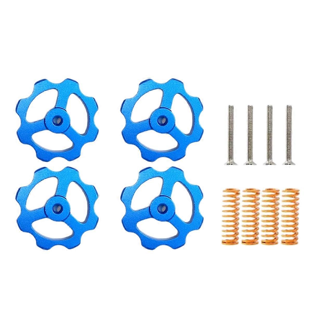 3D Printer DIY Accessories for Leveling Nut Assembly Hot Bed Leveling Screw Spring for Kit