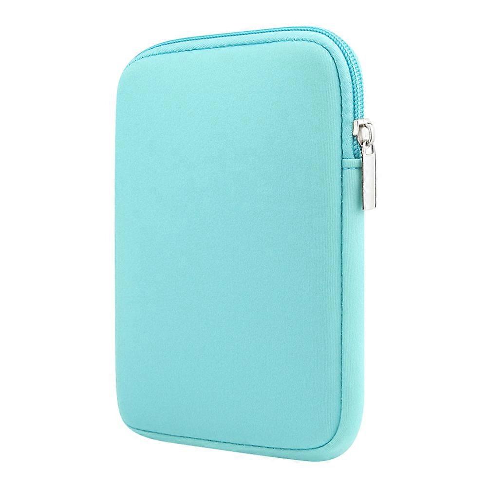 Portable Ebook Reader Case for Protection Use Sky-Blue 5Pcs Set