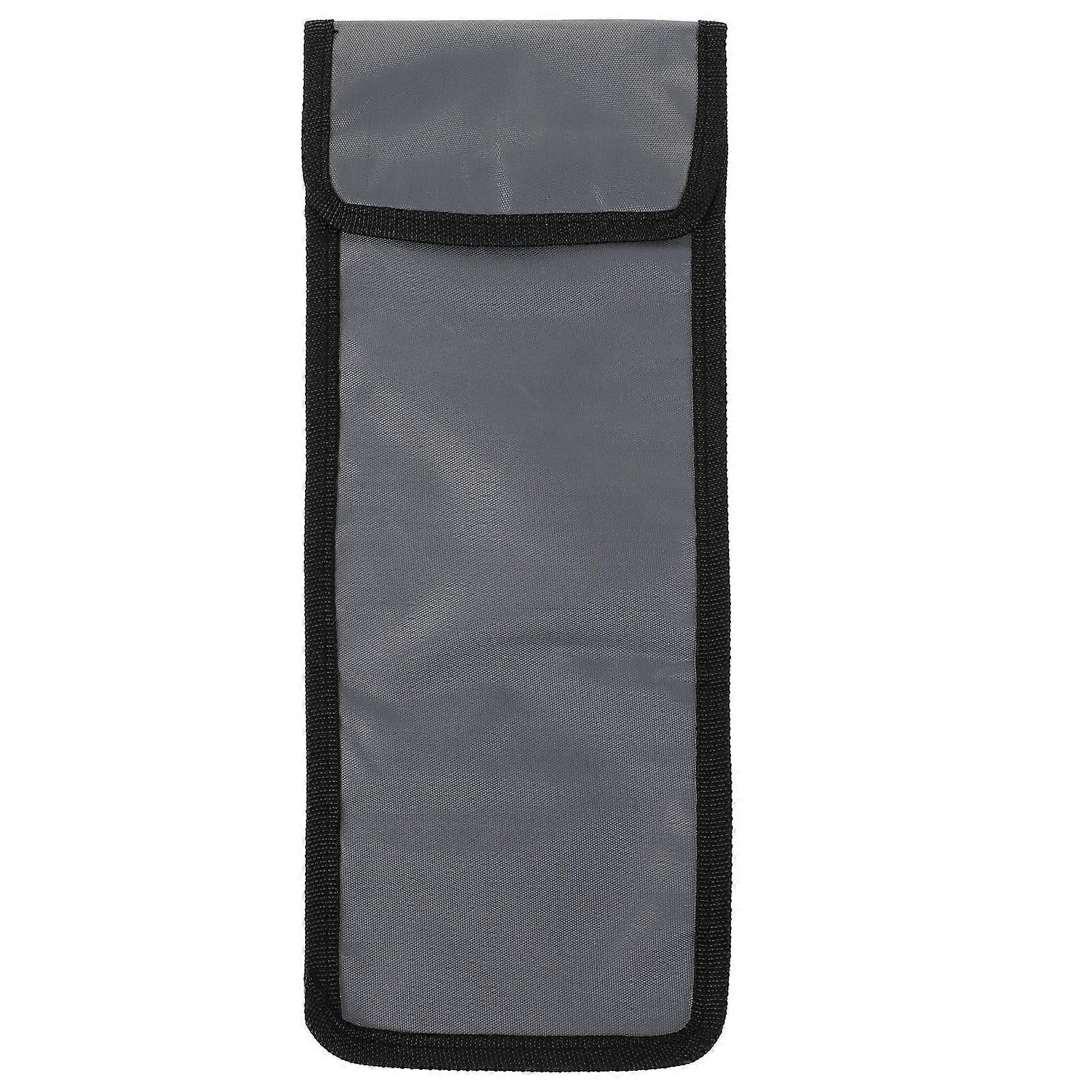 Barbecue Stick Pouch for Storage 3Pcs Skewer Storage Bag Portable Grey