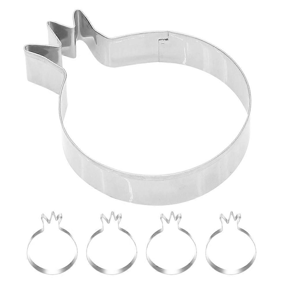 15 Pcs Pomegranate Shaped Cookie Cutter Molds Stainless Steel Baking Tool For Professional Bakers