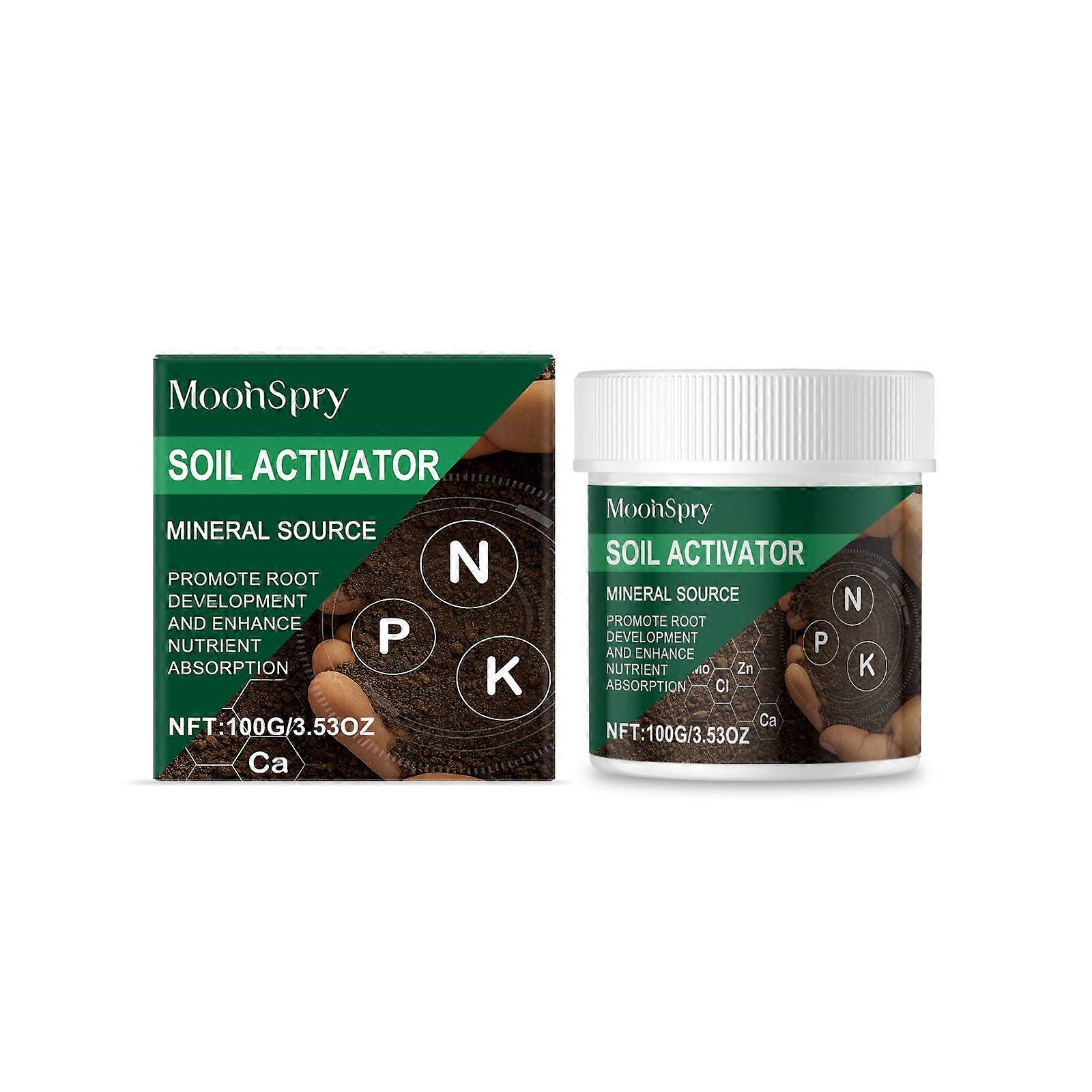 Soil activator plant nutrient supplement loose soil improvement soil germination