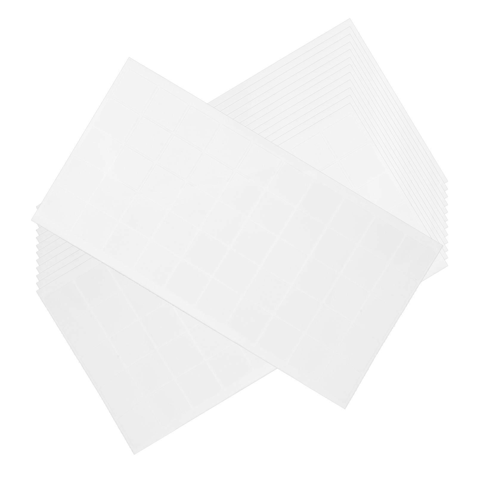 Adhesive Pads Double Sided Tape for Decoration 200Pcs Transparent Acrylic