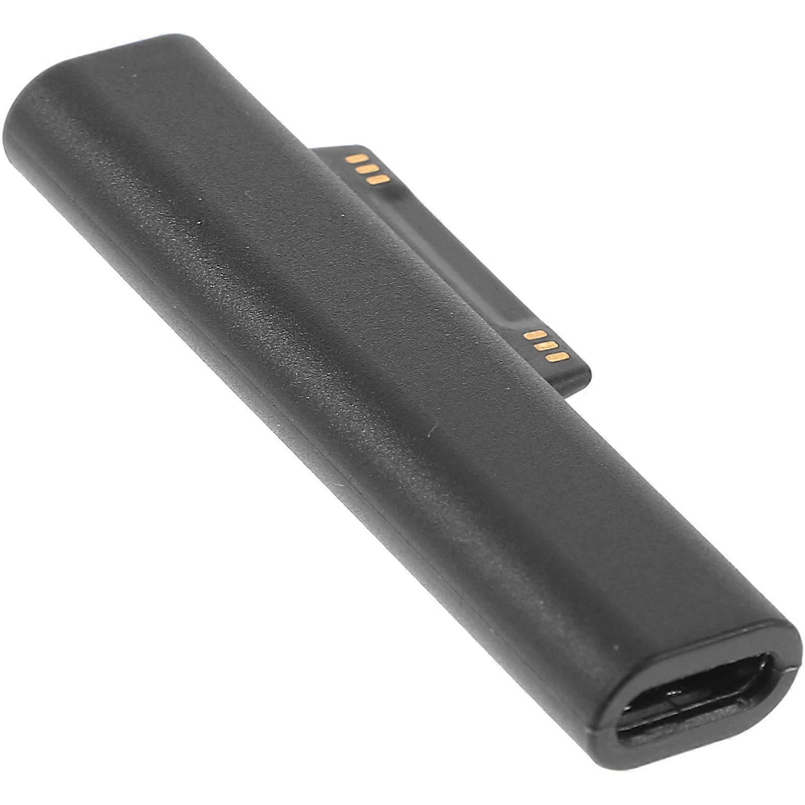 USB-C Magnetic Charging Adapter 3Pcs For Surface Book 1 2 3 Travel Use Black 4.6X1.5Cm With PD Fast Charging