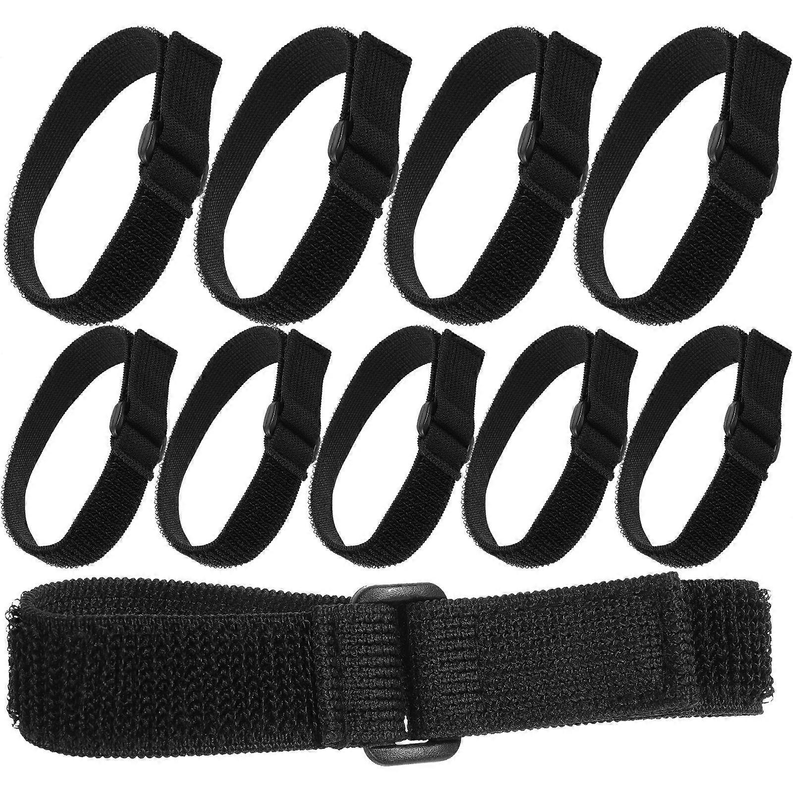 Lunch Container Straps for Fixing 40Pcs Black Stretchy Bento Box Bands