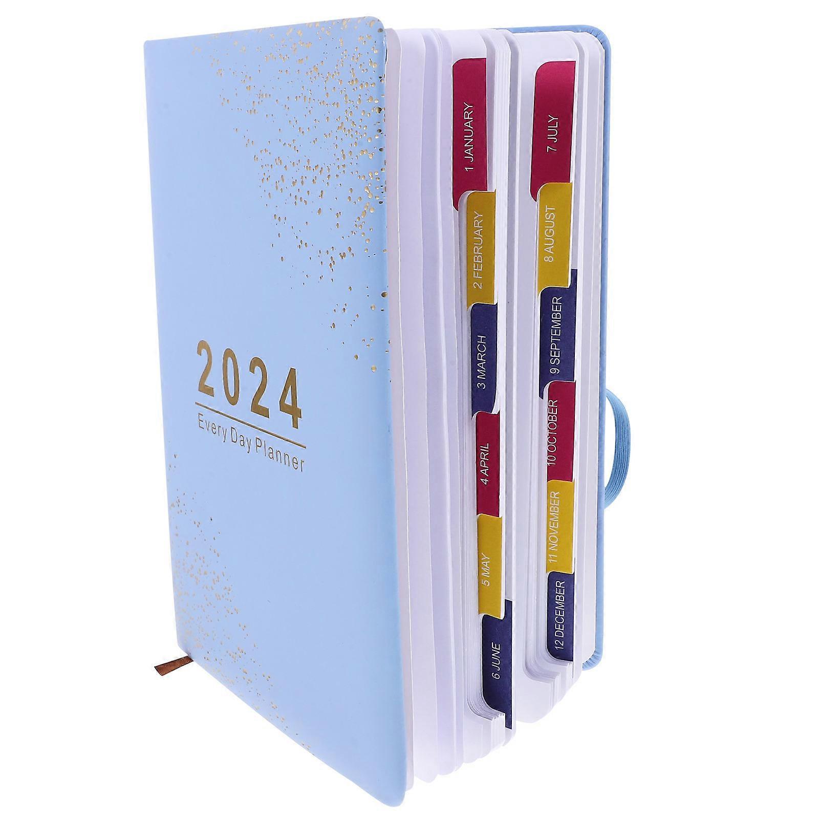 Portable Daily Schedule Notebook For Students Home Office Planning 1Pcs