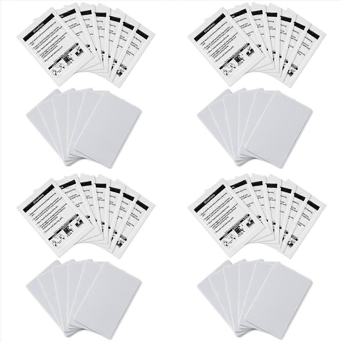 CR80 Cleaning Cards, Dual Side Card Reader Cleaner, POS Swipe Terminal Cleaning Cards -CR80 Card Chi