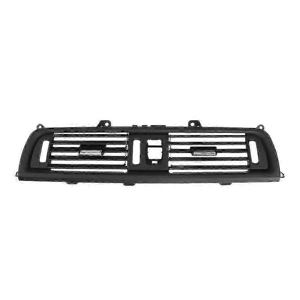 Full Black Dashboard Central Air Conditioner Vent Grille Complete Assembly For 5 Series F10 F11 F18