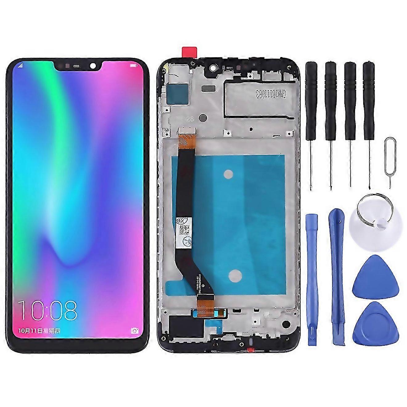 For Oem Lcd Screen For Huawei Honor 8c Digitizer Full Assembly With Frame Black