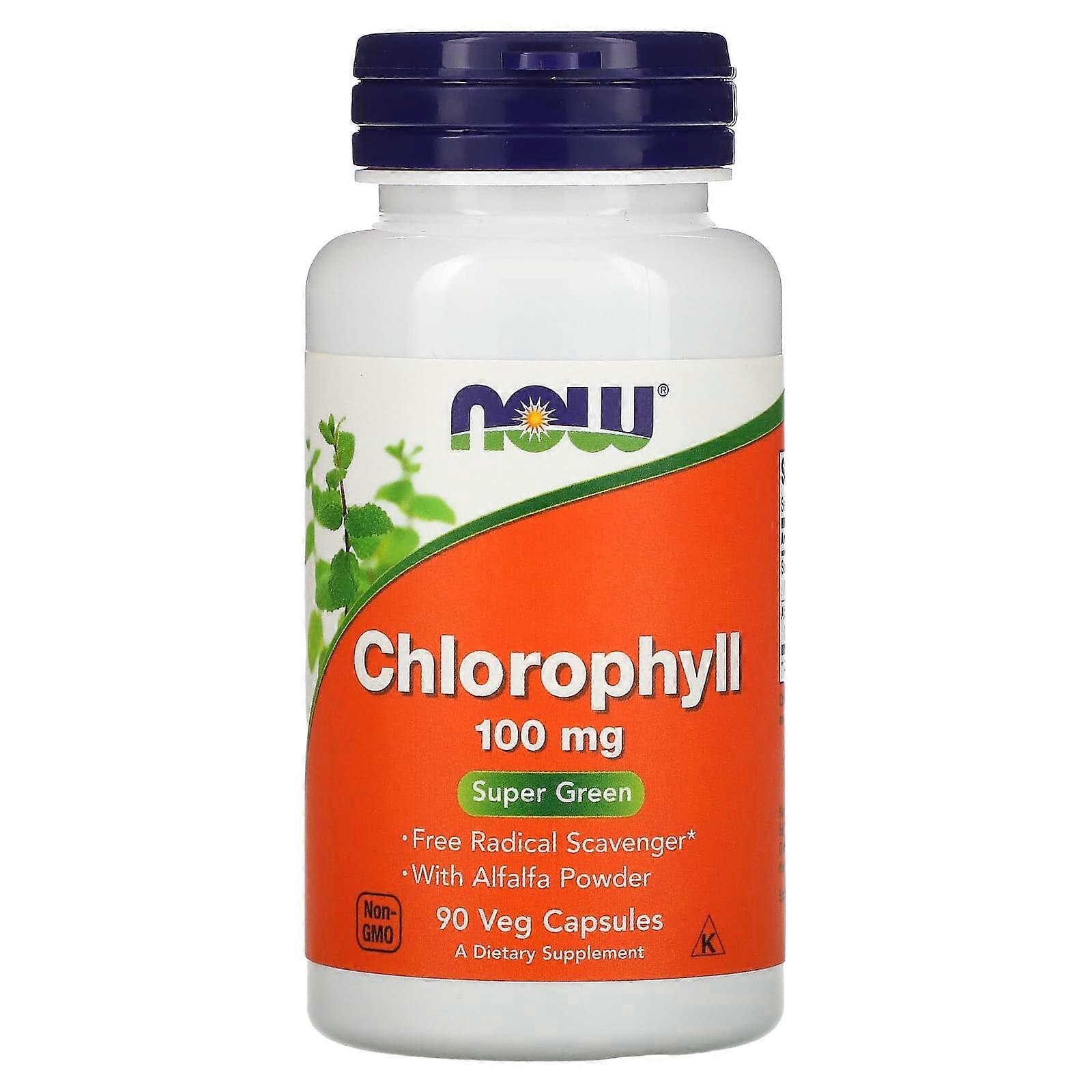Chlorophyll, 100 mg, 90 Veg Capsules