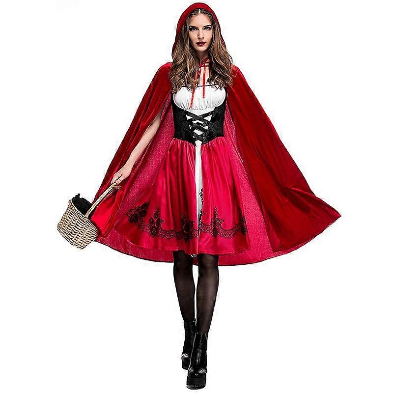 ILWHE Rödluvans kostym Halloweenklänning
