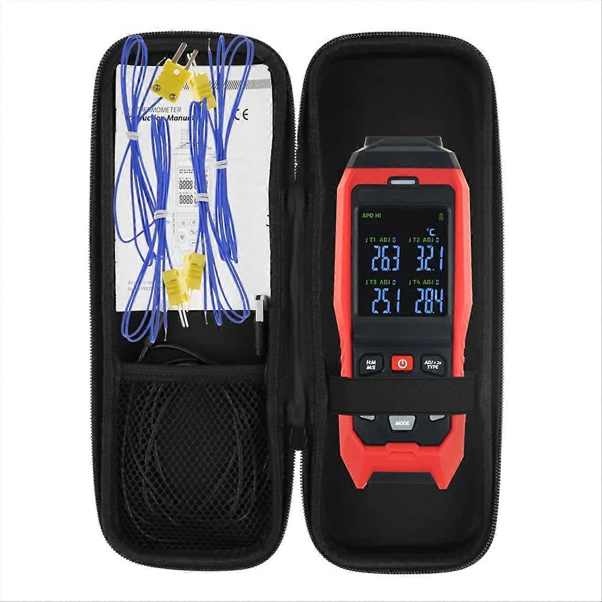 Thermocouple Thermometer 4 Channels Data Logger Thermometer