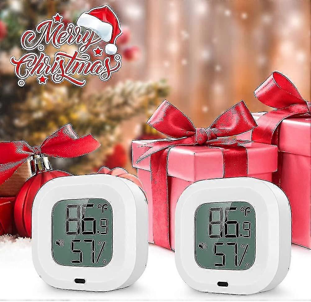 2 Pieces Thermometer Hygrometer Bluetooth. Humidity Temperature Sensor