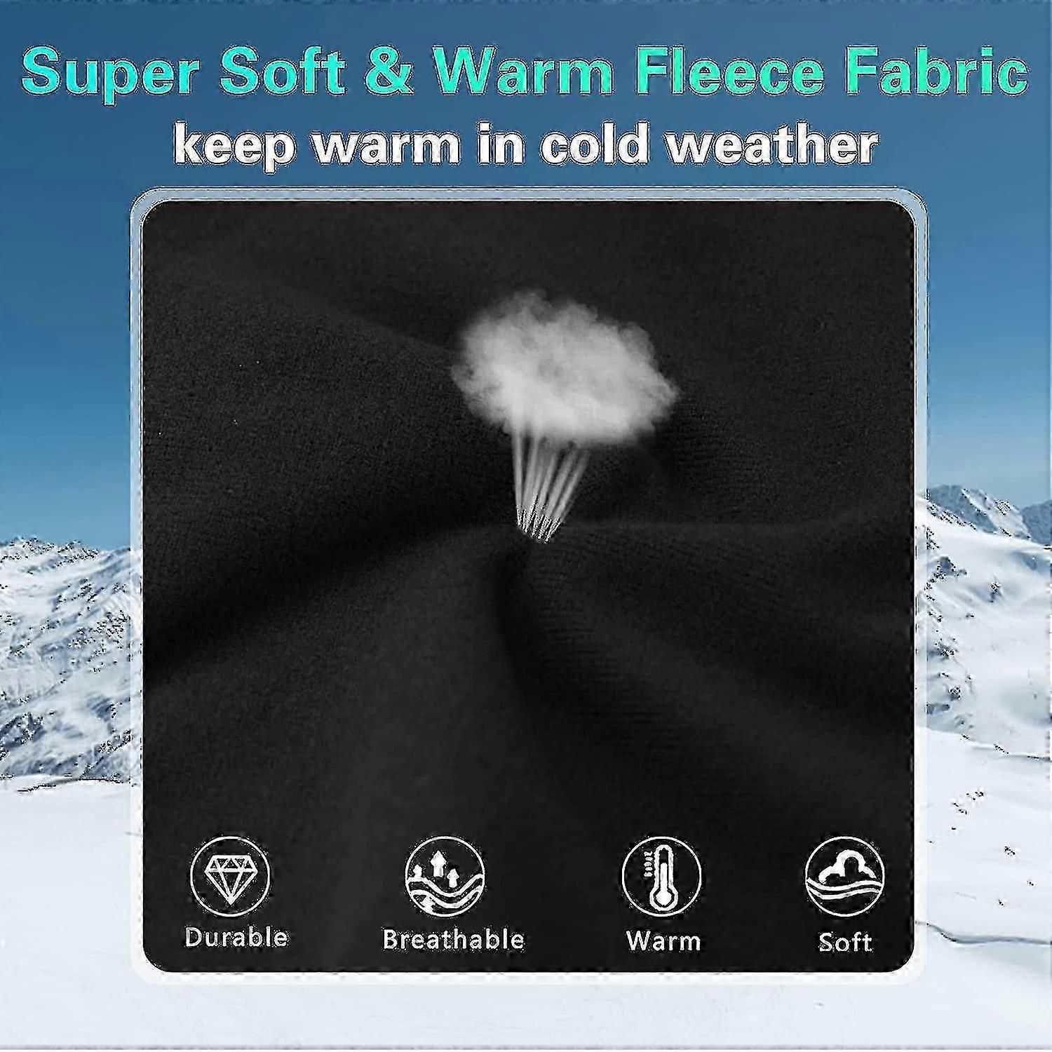 キッズバラクラバスキーマスク、男の子の女の子のためのフリースフェイスマスクネックウォーマー、寒い天候のスキーサイクリングのための防風フェイスカバー