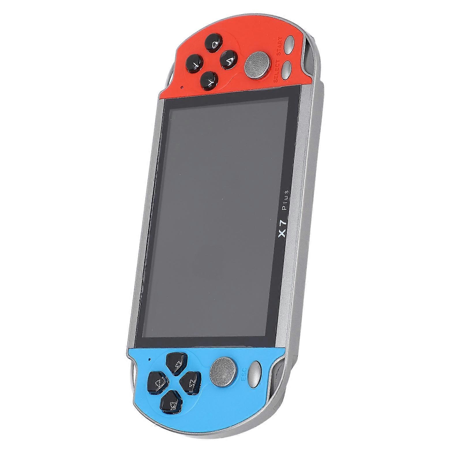 Handheld Video Game Console 5.1 Inch Dual Joystick Multiple Games Rechargeable Battery Portable Game Machine 