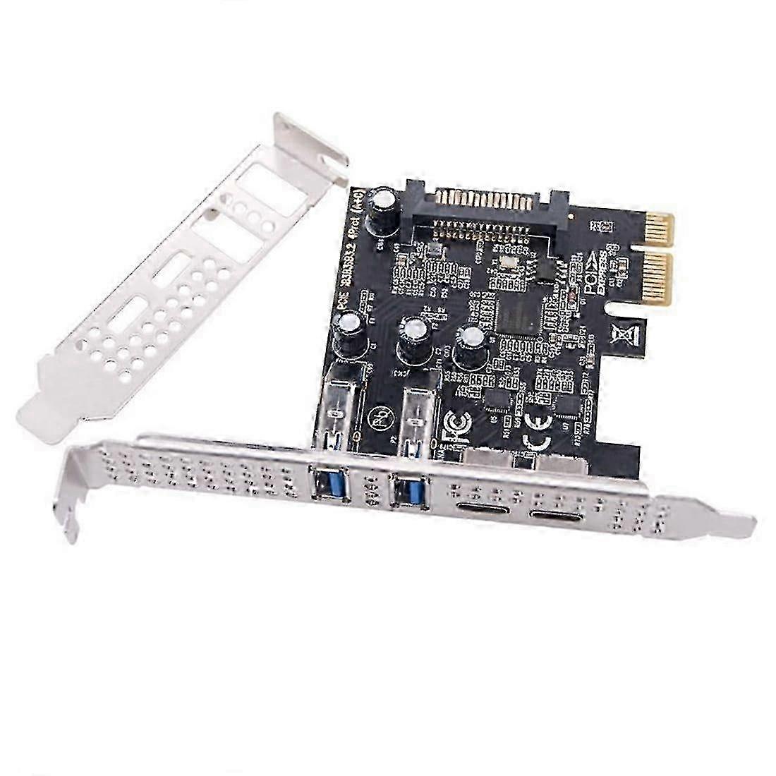 4 Port PCI Express Expansion Card Adapter for Enhanced Connectivity miao4