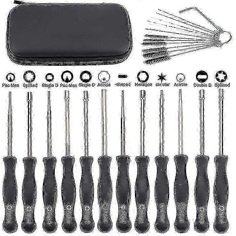 Carburetor Adjustment Tool Set, 12-Piece compatible with Motorcycle Auto Engine Tuning