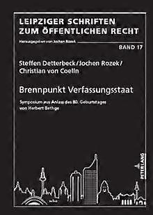 Brennpunkt Verfassungsstaat Hardback Book
