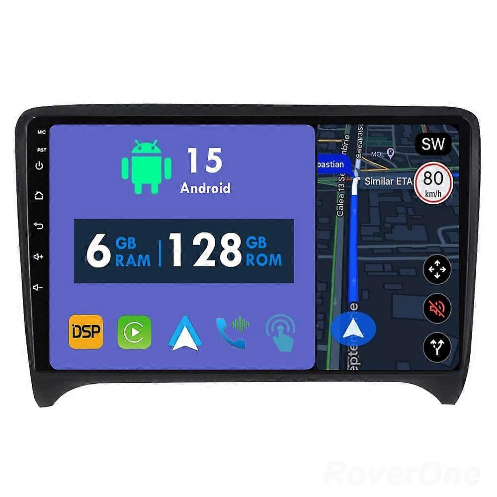 RoverOne Car Electronics Radio for TT 2 8J 2006 - 2014 Navigation Wireless CarPlay Android