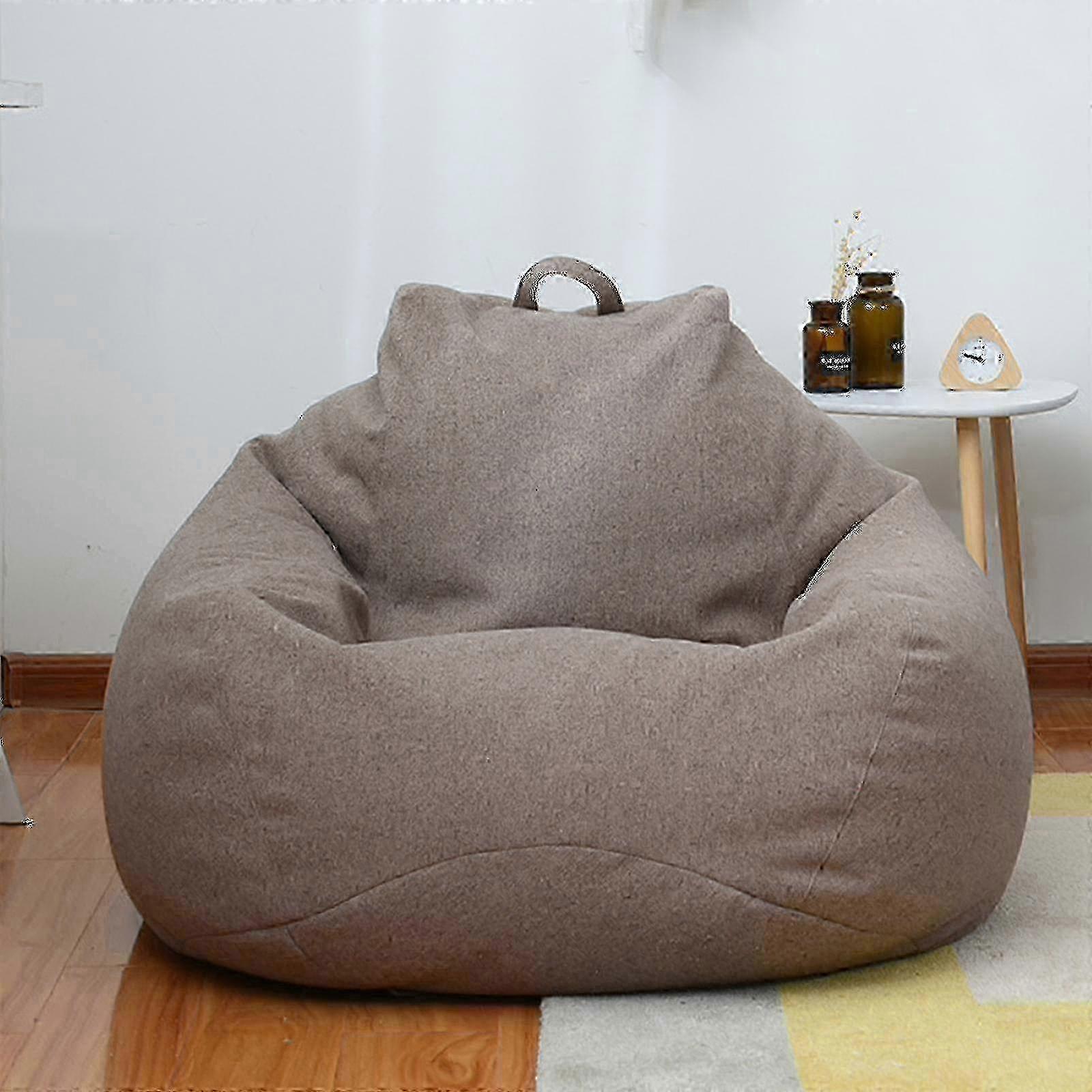 Extra große Sitzsäcke Stühle Couch Sofabezug Lazy Lounger für Erwachsene Kind Indoor-yvan