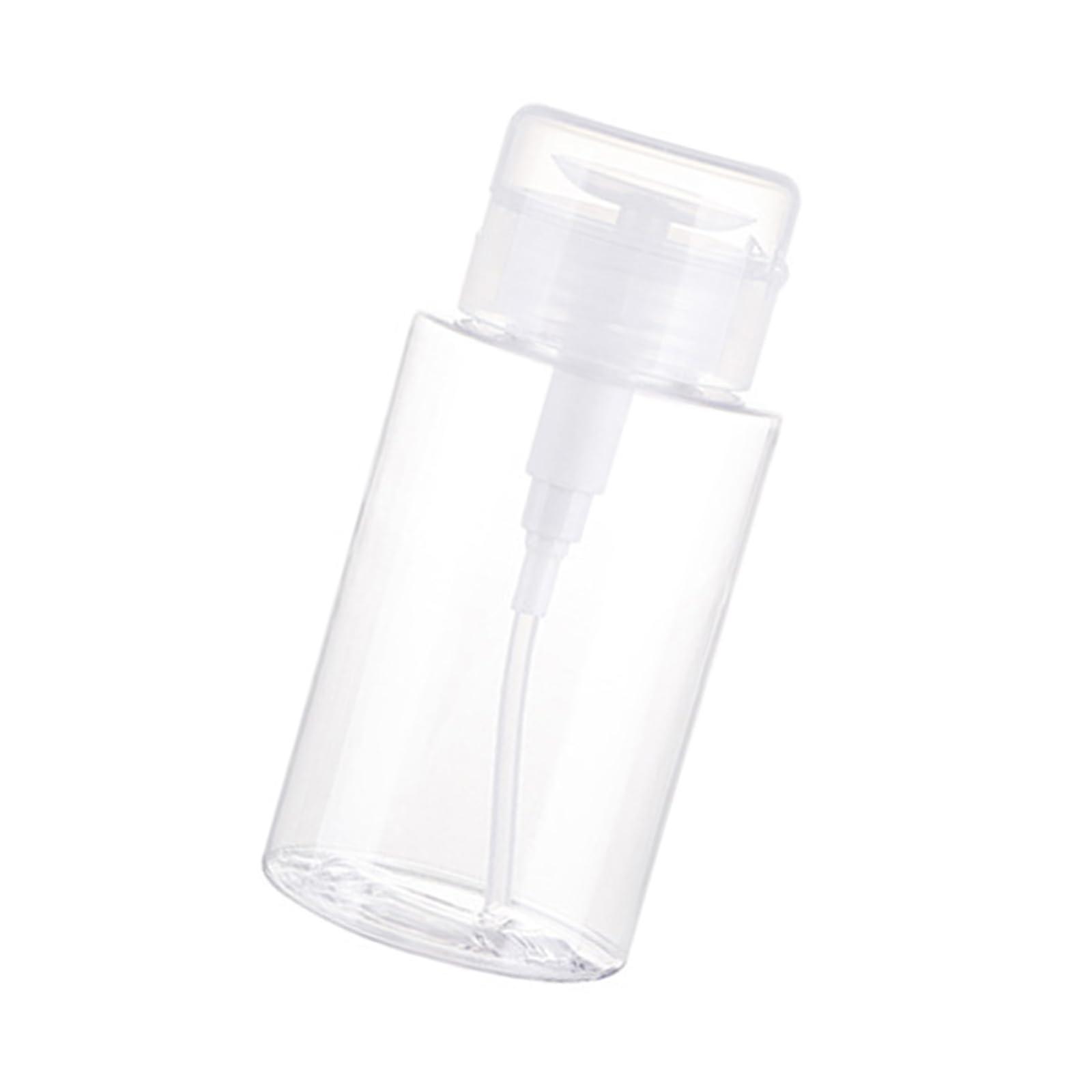 Push Down Dispenser Empty Push  Bottles Two Hundred Milliliters For Nail Polish Makeup Remover Micellar Water Toner