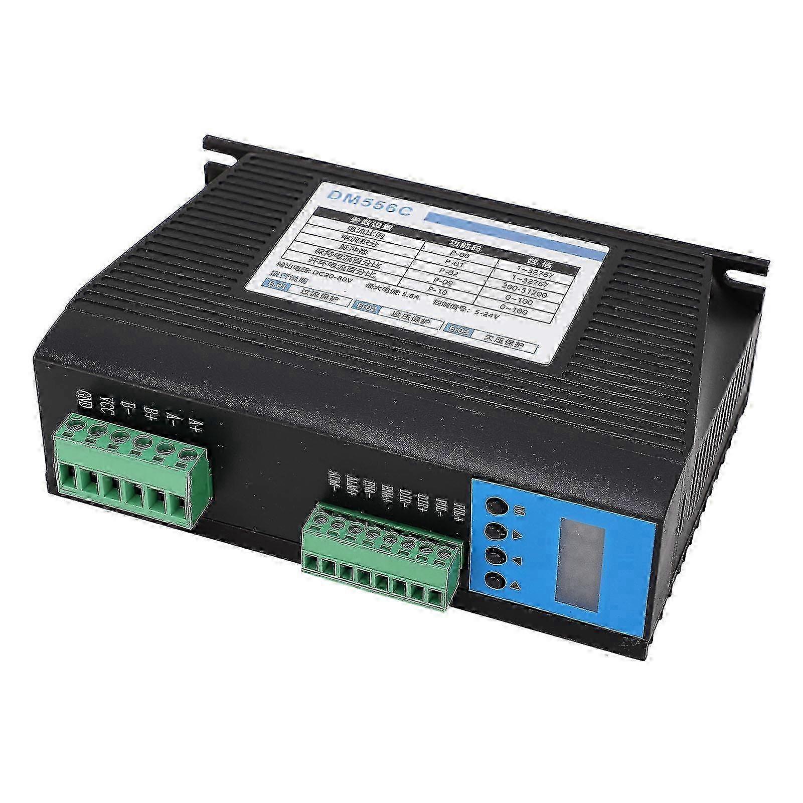 Digital Display Stepper Motor Driver with 4 Digit LED Tube Controller DC 18-80V