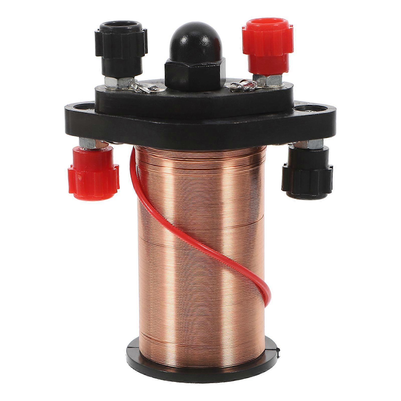 1 Set Of Electromagnetic Induction Coil Kit Physics Electromagnetism Teaching Aid With Primary And Secondary Coils For High School Physics Experiments