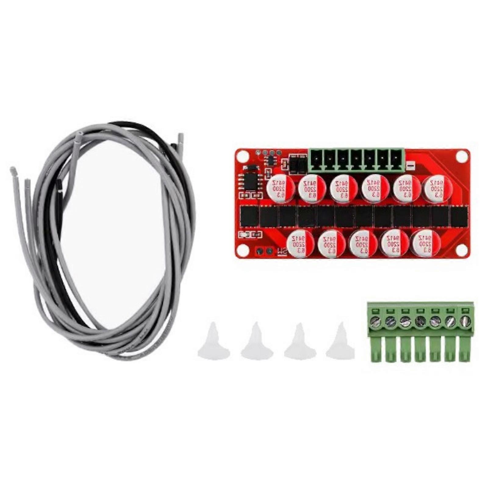 Intelligent 3S 4S 6S 6A Active Balancing Board for Lithium Batteries with Overcharge Protections Multicolor