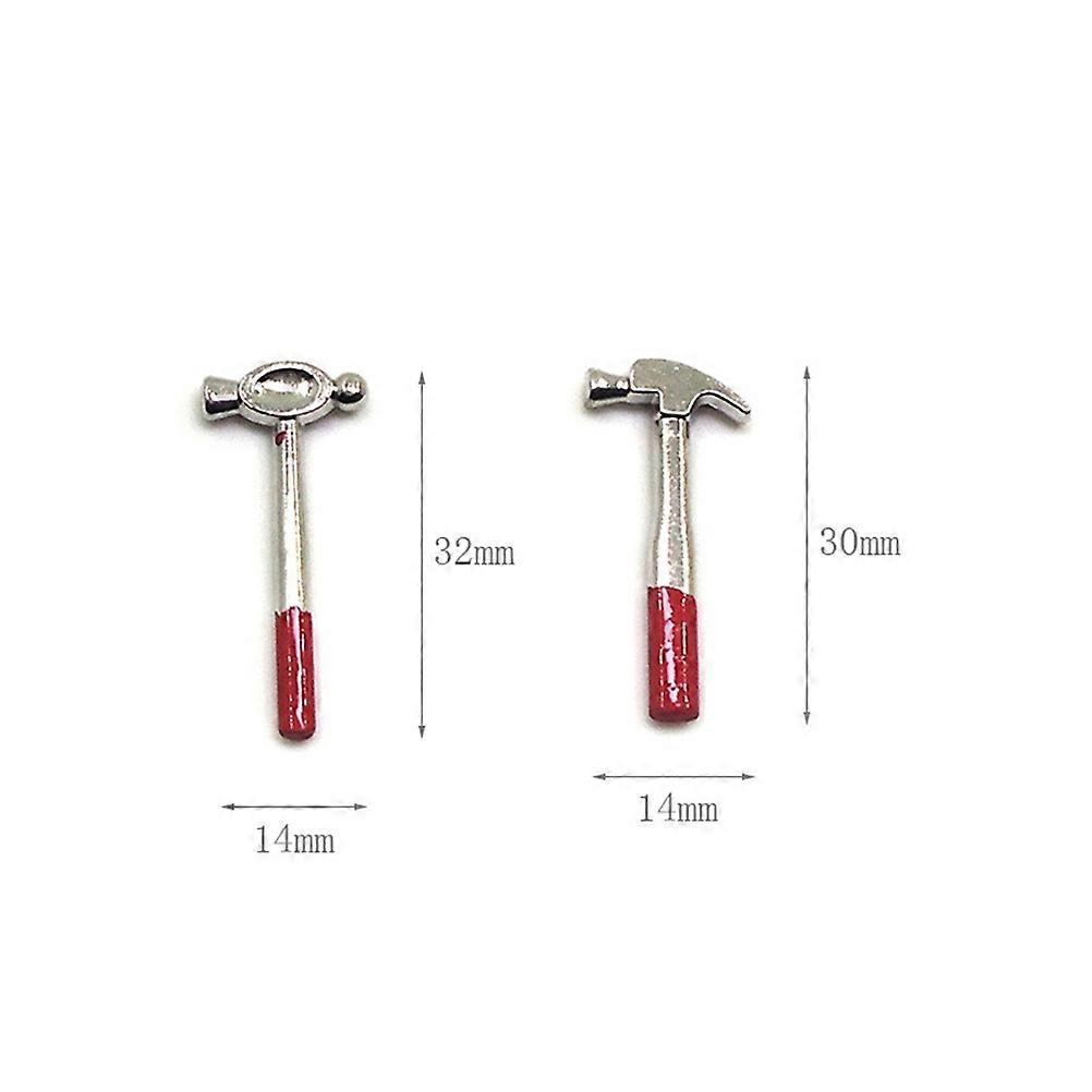 Mini Tool Set for Mini House Model with 1Set Alloy Repair Handtools