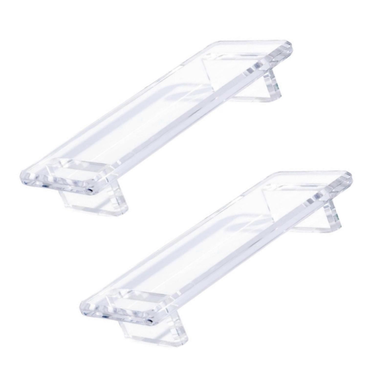 Acrylite Bathroom Counter Tray Waterproof Durability Neaten up box For Soap Cosmetics Storage Modern Design Easy To Tidy Space Saving Multicolor