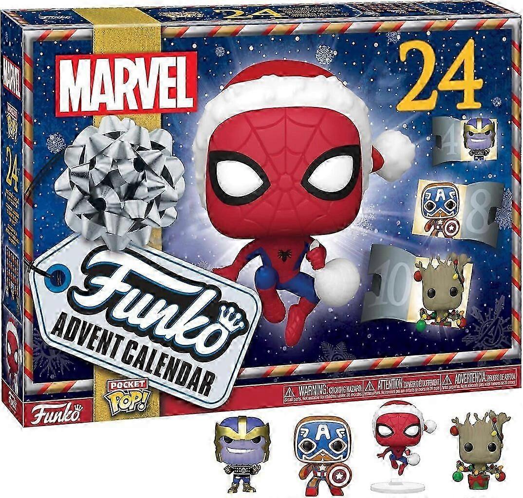 Funko Pop! Advent Calendar: Marvel - Christmas, Multicolor, One Size