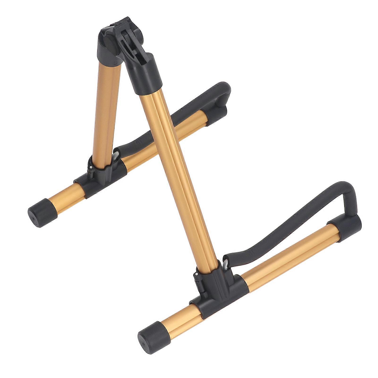 Foldable Guitar Stand Adjustable Guitar Holder Display Support Bracket for Home Studio