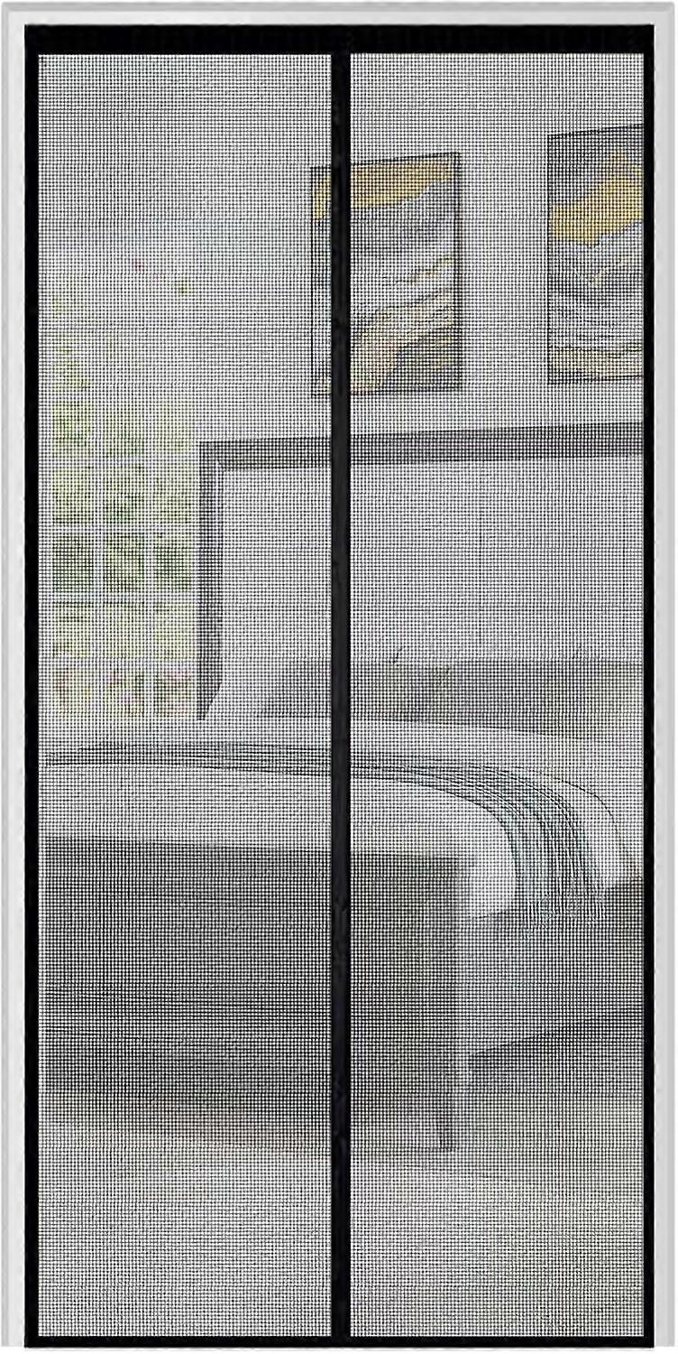 Magnetic Window Net Fiberglass Magnetic Door Screen Door and Window Net