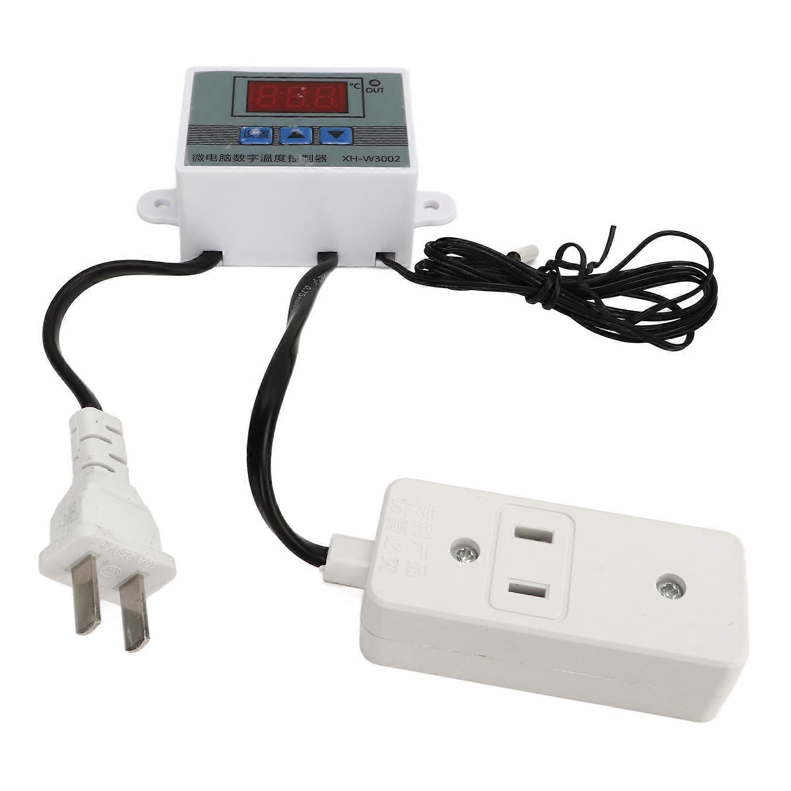 1500W Digital Temperature Controller Thermostat Switch with 0.1℃ High Accuracy