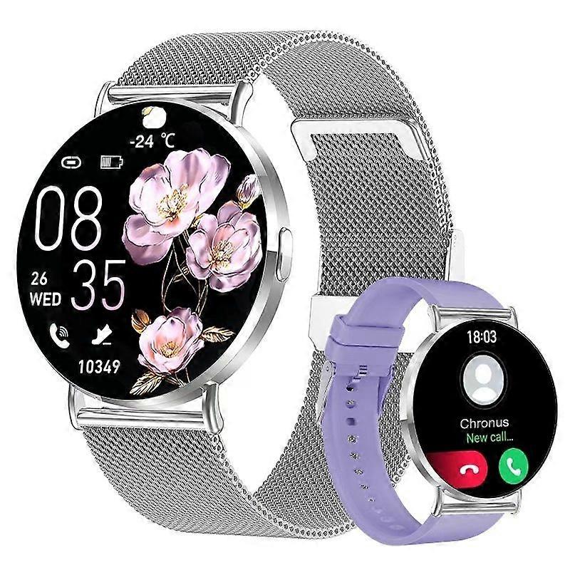 QS05 Smartwatch 1.32-inch AMOLED Ultra Clear Screen Fitness Tracker with SpO2/heart Rate/Sleep Tracking