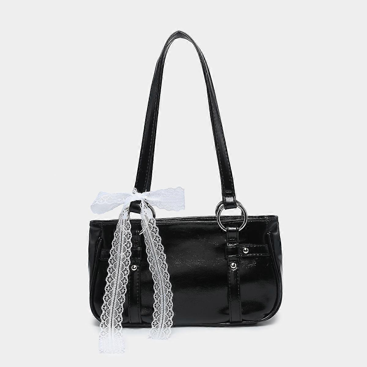 Lace Bow Ballerina Bag