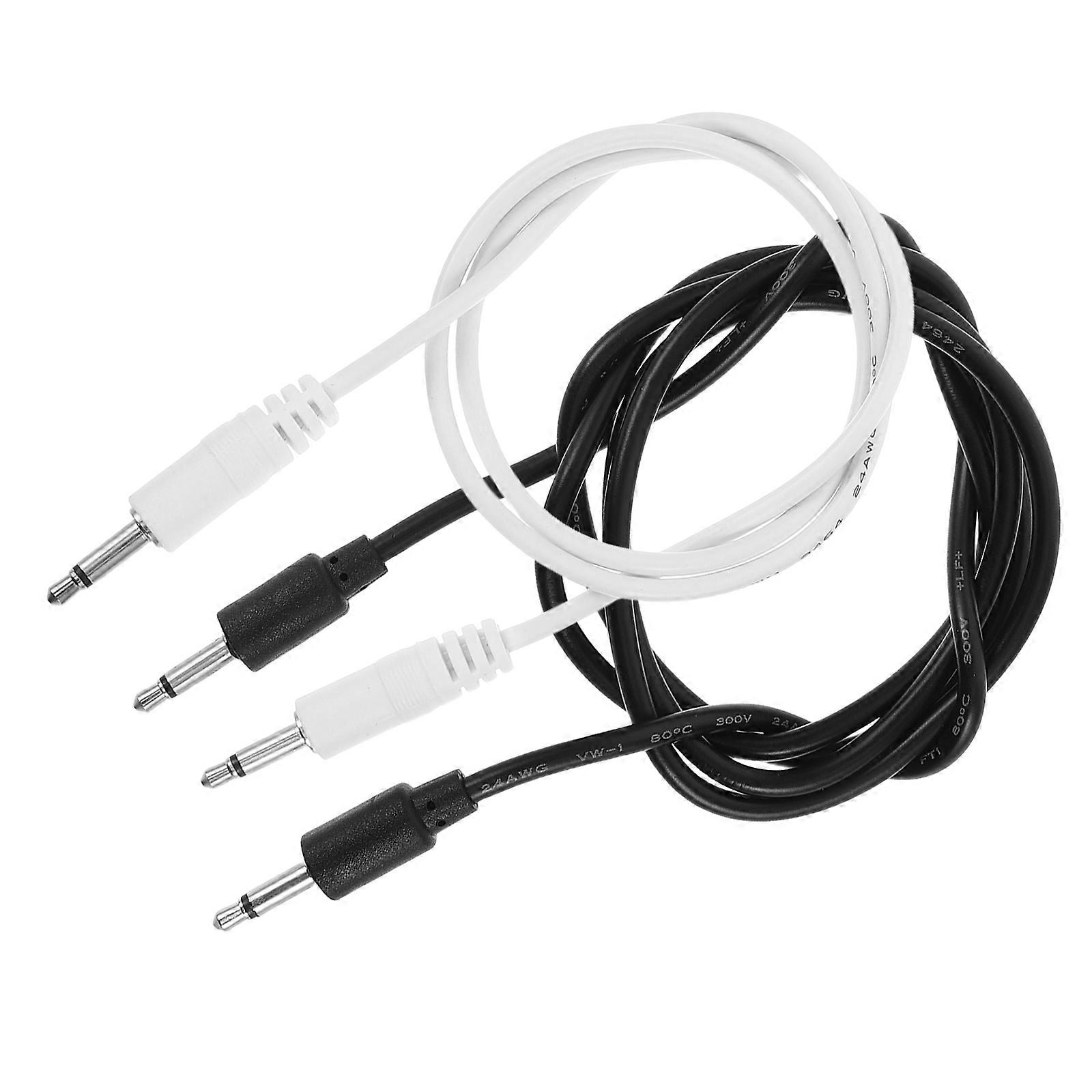 Synthesizer Connecting Wire Mono Patch Cable for Stable Clock Sync 2Pcs