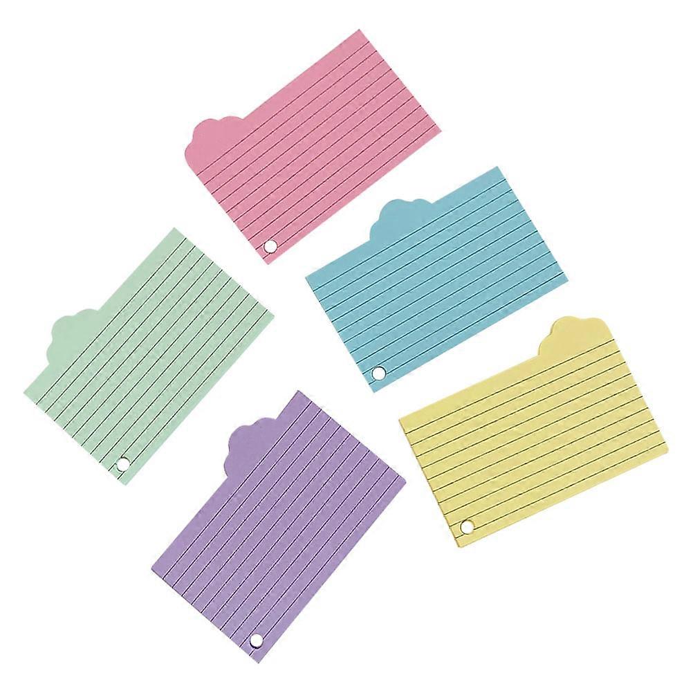 Index Cards Bulk Study Essentials Flashcards For Studying Students Office Use Multi Colored Cloud Shape Memo Recording 125 Sheets