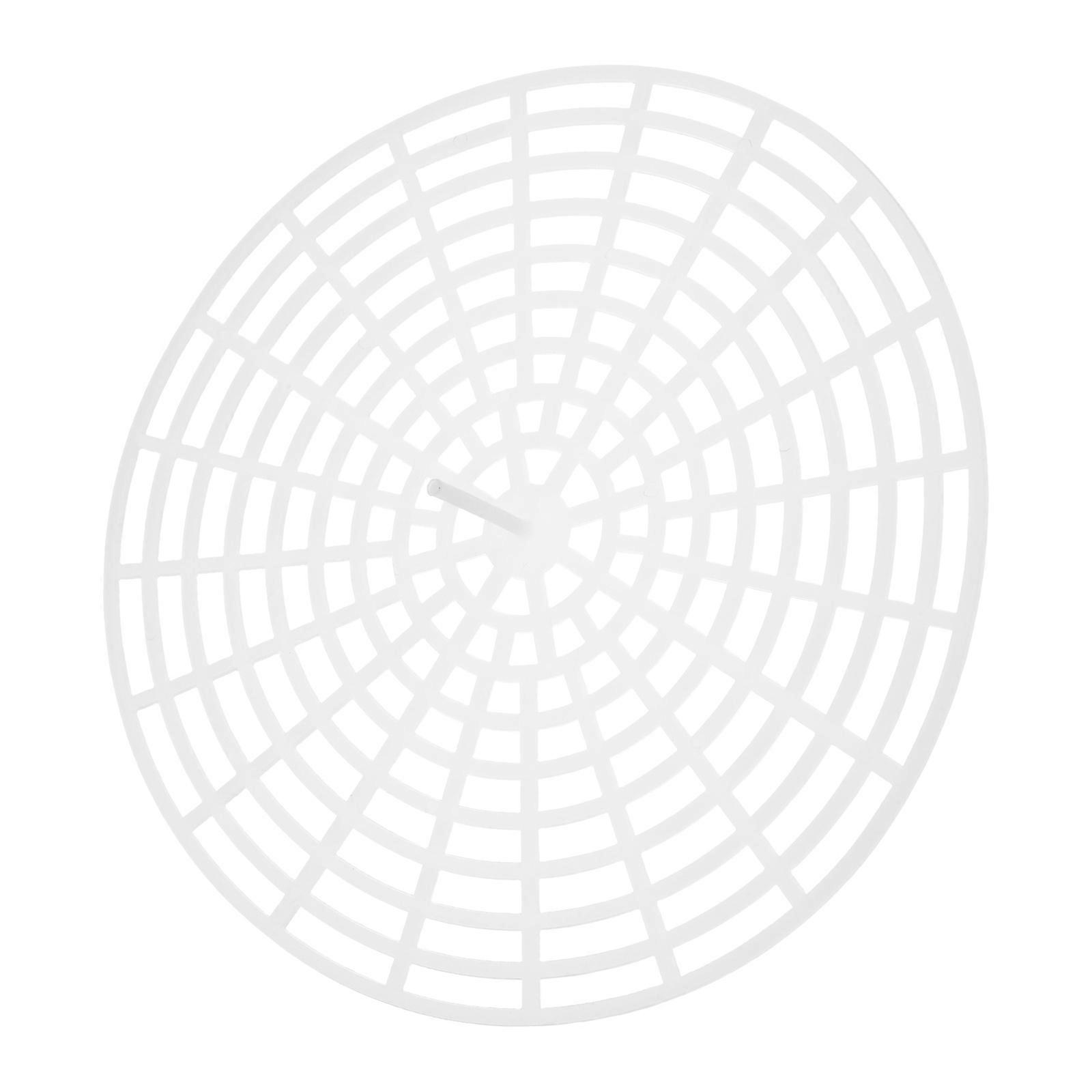 Vegetable Press Strainer Plastic Pickling Tool for Jars 2Pcs White