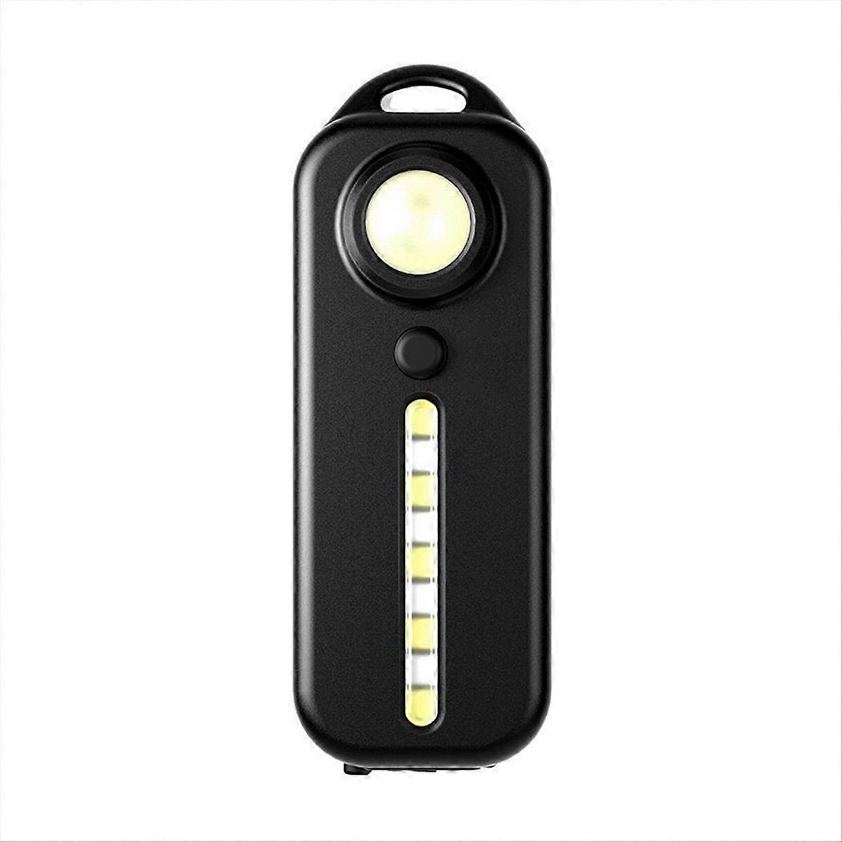 Flashlight Pen Clip Safety Warning Light Rechargeable Flashlight A