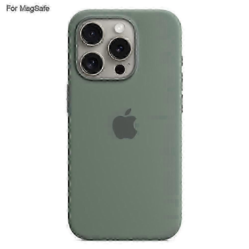 Capa para iPhone 15 Pro com Magsafe - Capa protetora de silicone líquido - yt4-dzjm2