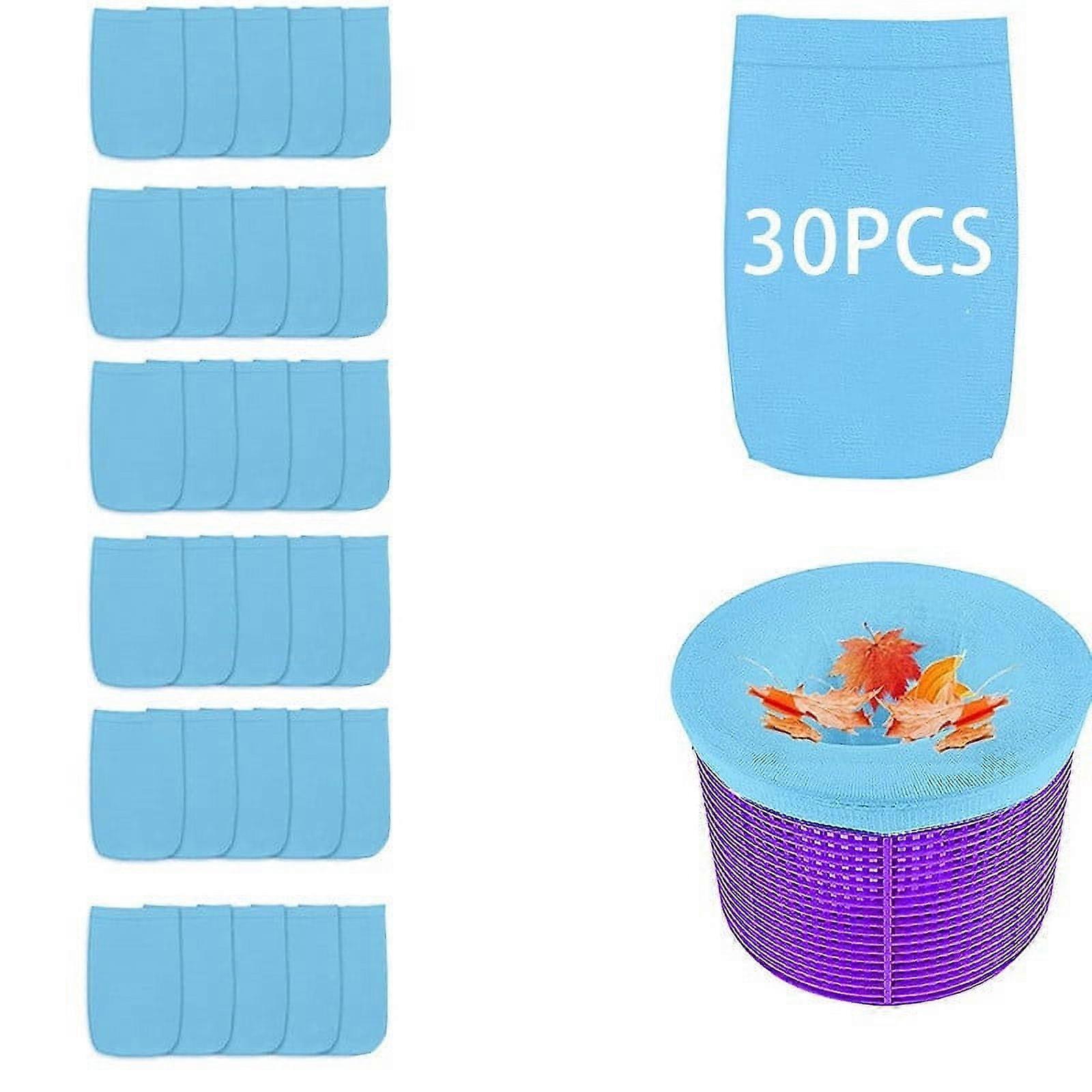 feimajia Pool Skimmer Filter Socks for Above Ground and Inground Pool Skimmer Basketnets Ultra Fine Mesh Screen Socks for Pool Skimmer Basket Blue