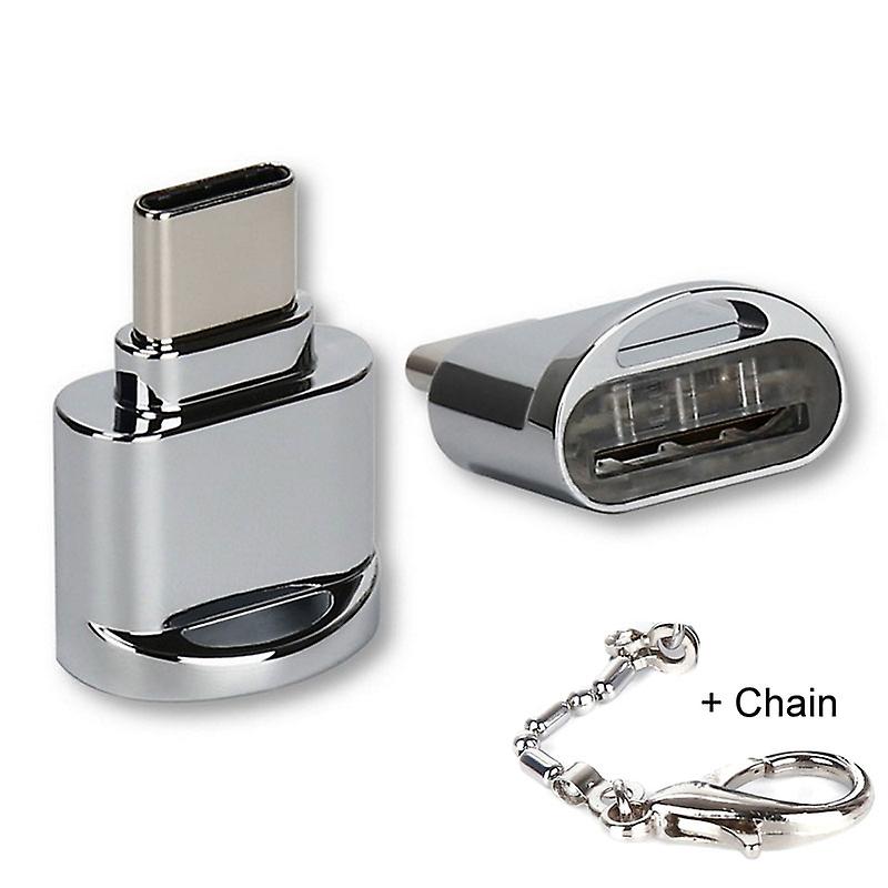 Mosible Otg Card Reader Type-c To Tf Micro Sd Adapter Portable Usb-c Memory Readers